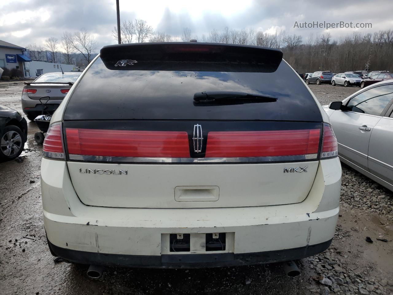 2007 Lincoln Mkx  Burn vin: 2LMDU68C77BJ32270