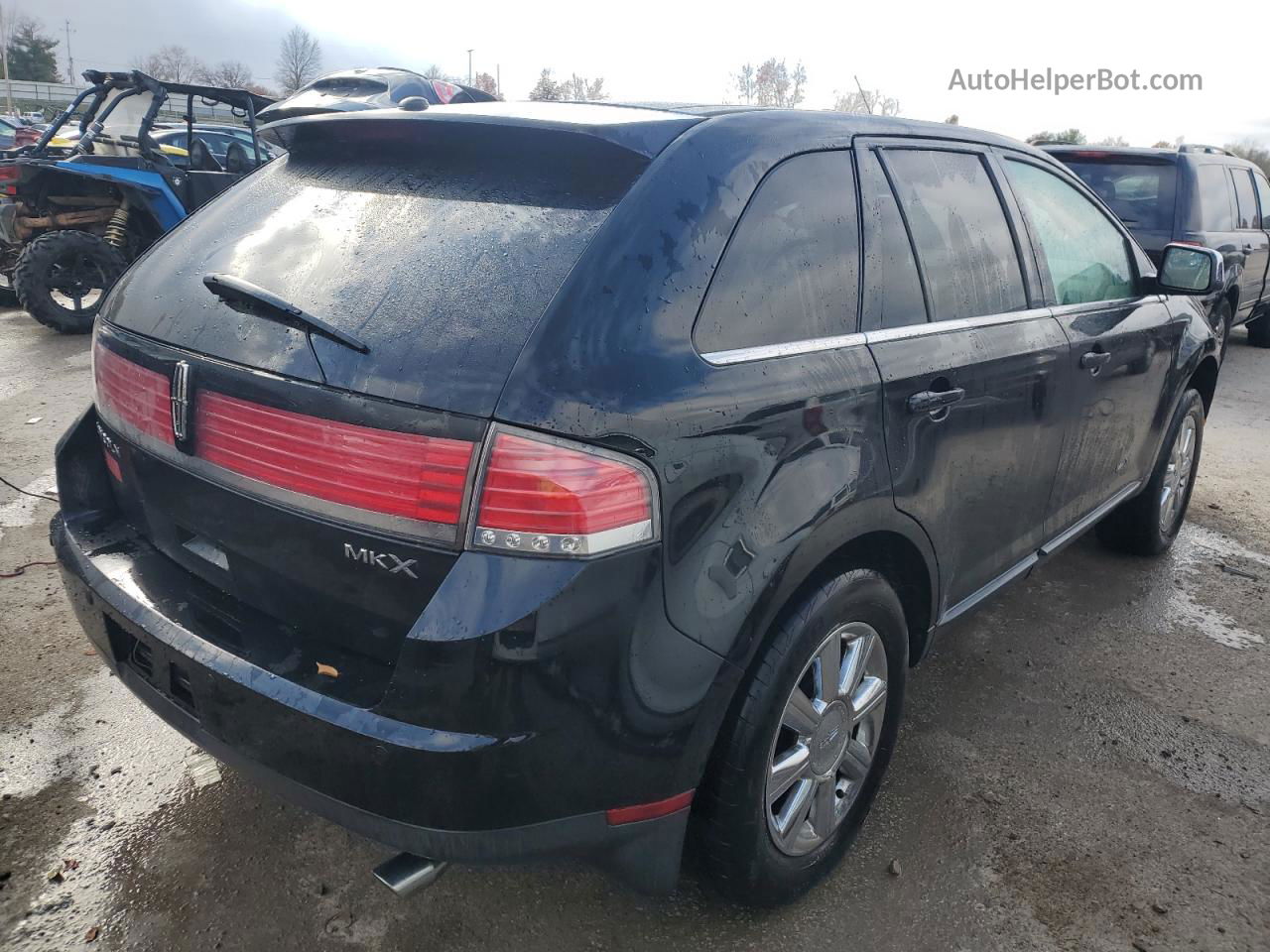 2007 Lincoln Mkx  Black vin: 2LMDU68C77BJ32530