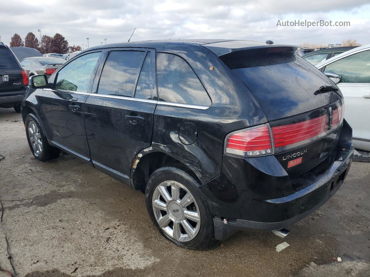 2007 Lincoln Mkx  Черный vin: 2LMDU68C77BJ32530