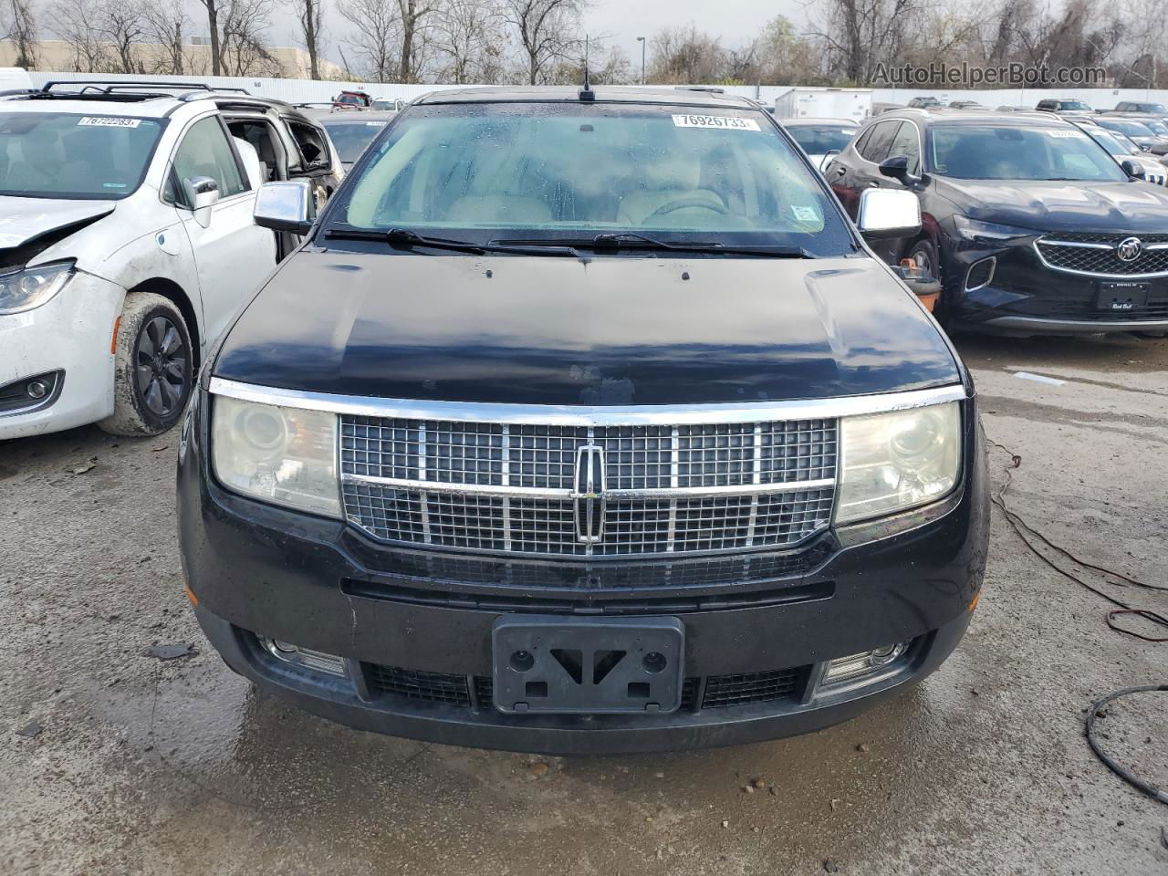 2007 Lincoln Mkx  Черный vin: 2LMDU68C77BJ32530