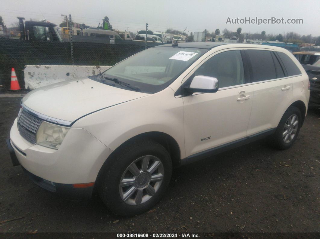 2007 Lincoln Mkx   White vin: 2LMDU68C77BJ37744