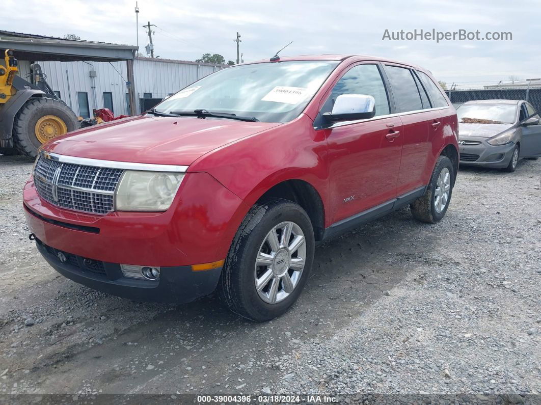 2007 Lincoln Mkx   Red vin: 2LMDU68C87BJ13694