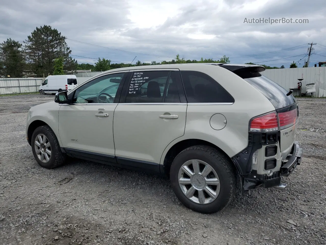 2007 Lincoln Mkx  Beige vin: 2LMDU68C87BJ21925