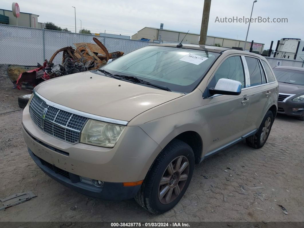 2007 Lincoln Mkx   Золотой vin: 2LMDU68C87BJ26204