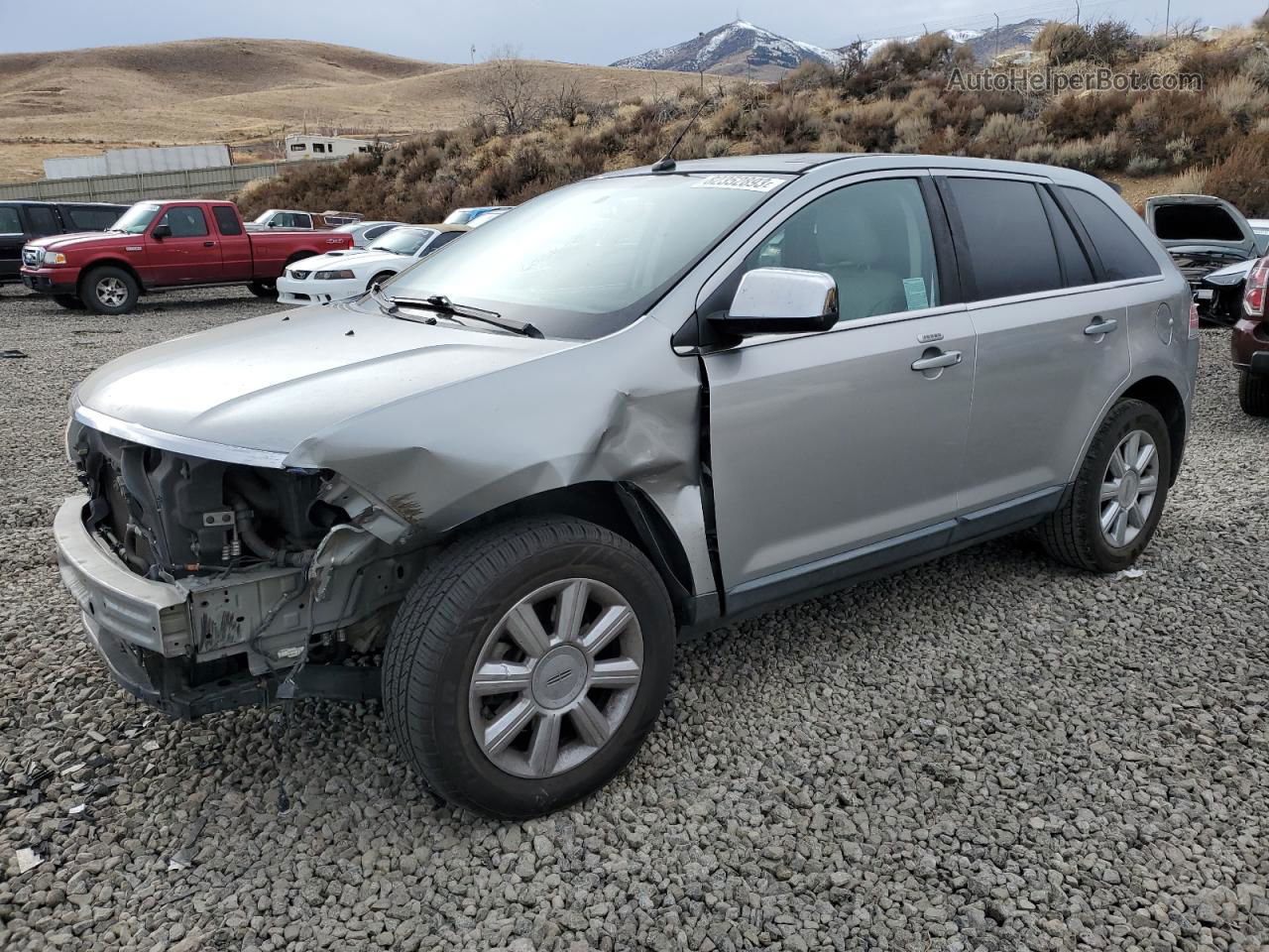 2007 Lincoln Mkx  Silver vin: 2LMDU68C87BJ34139