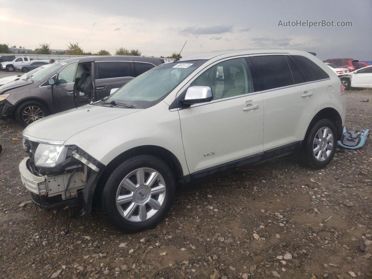 2007 Lincoln Mkx  Белый vin: 2LMDU68C97BJ09217