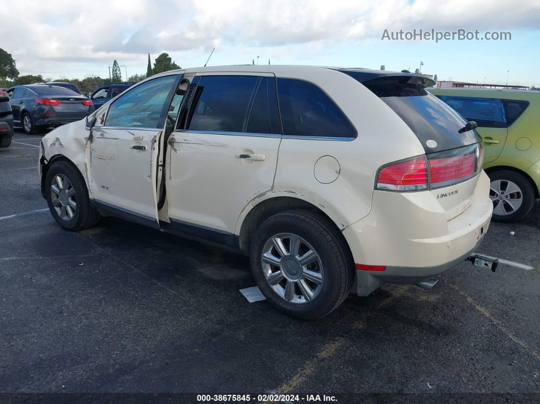 2007 Lincoln Mkx   Cream vin: 2LMDU68C97BJ10657