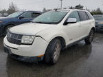 2007 Lincoln Mkx  White vin: 2LMDU68C97BJ11081