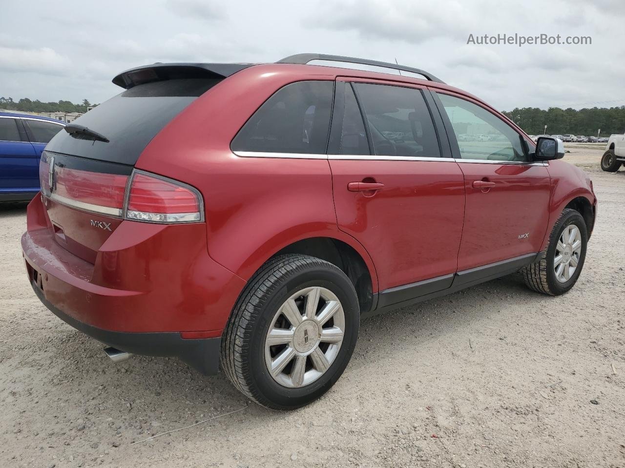 2007 Lincoln Mkx  Red vin: 2LMDU68C97BJ12070