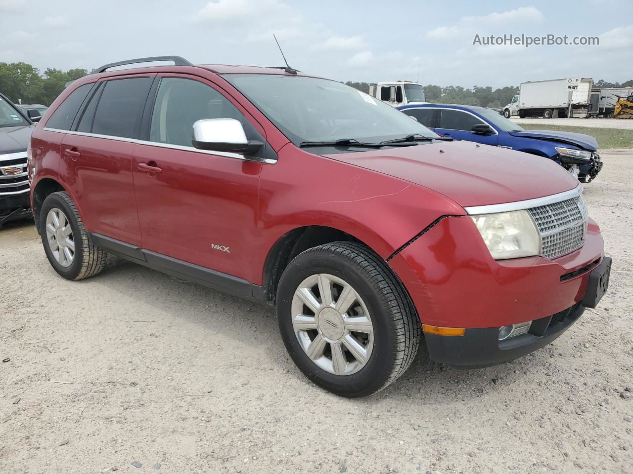 2007 Lincoln Mkx  Red vin: 2LMDU68C97BJ12070