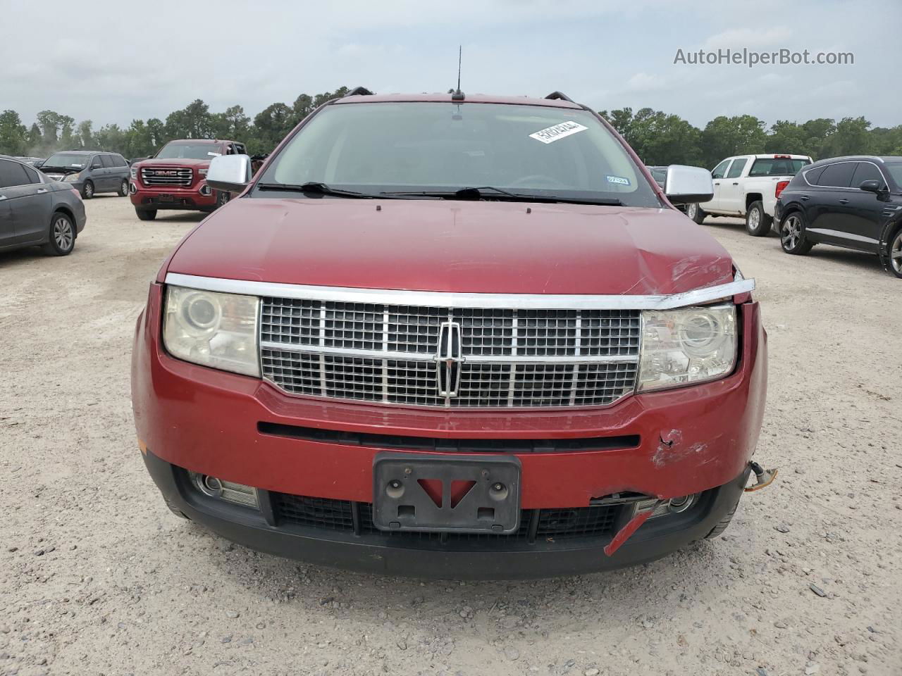 2007 Lincoln Mkx  Red vin: 2LMDU68C97BJ12070