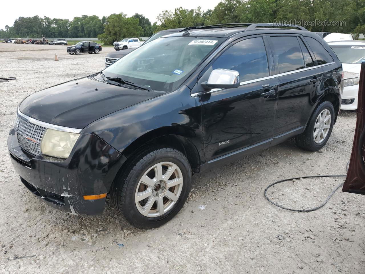 2007 Lincoln Mkx  Black vin: 2LMDU68C97BJ25918