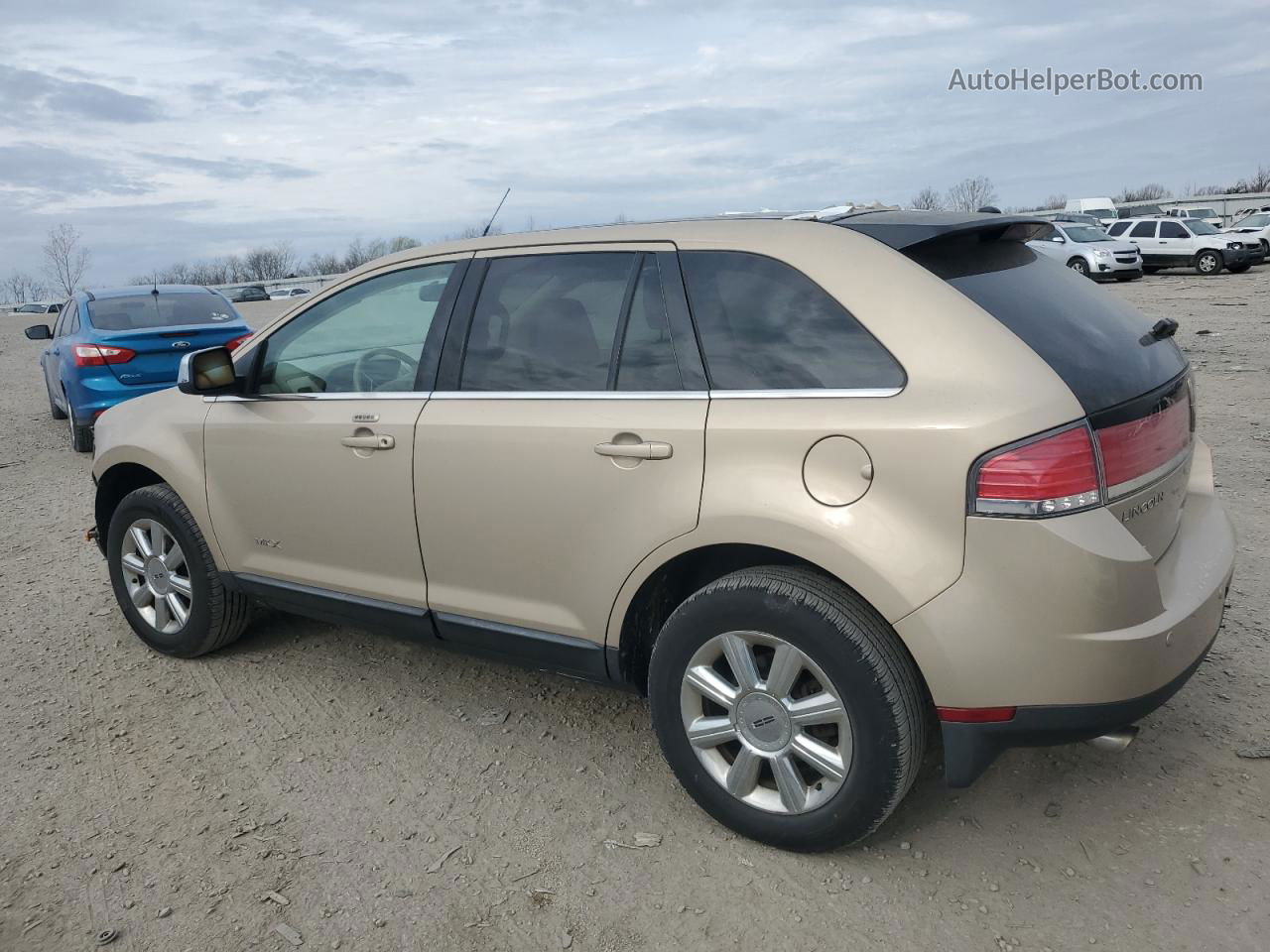 2007 Lincoln Mkx  Gold vin: 2LMDU68C97BJ27443