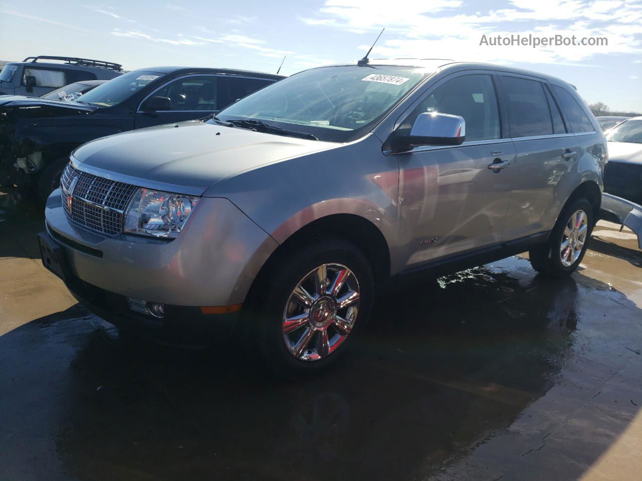 2007 Lincoln Mkx  Gray vin: 2LMDU68C97BJ35879