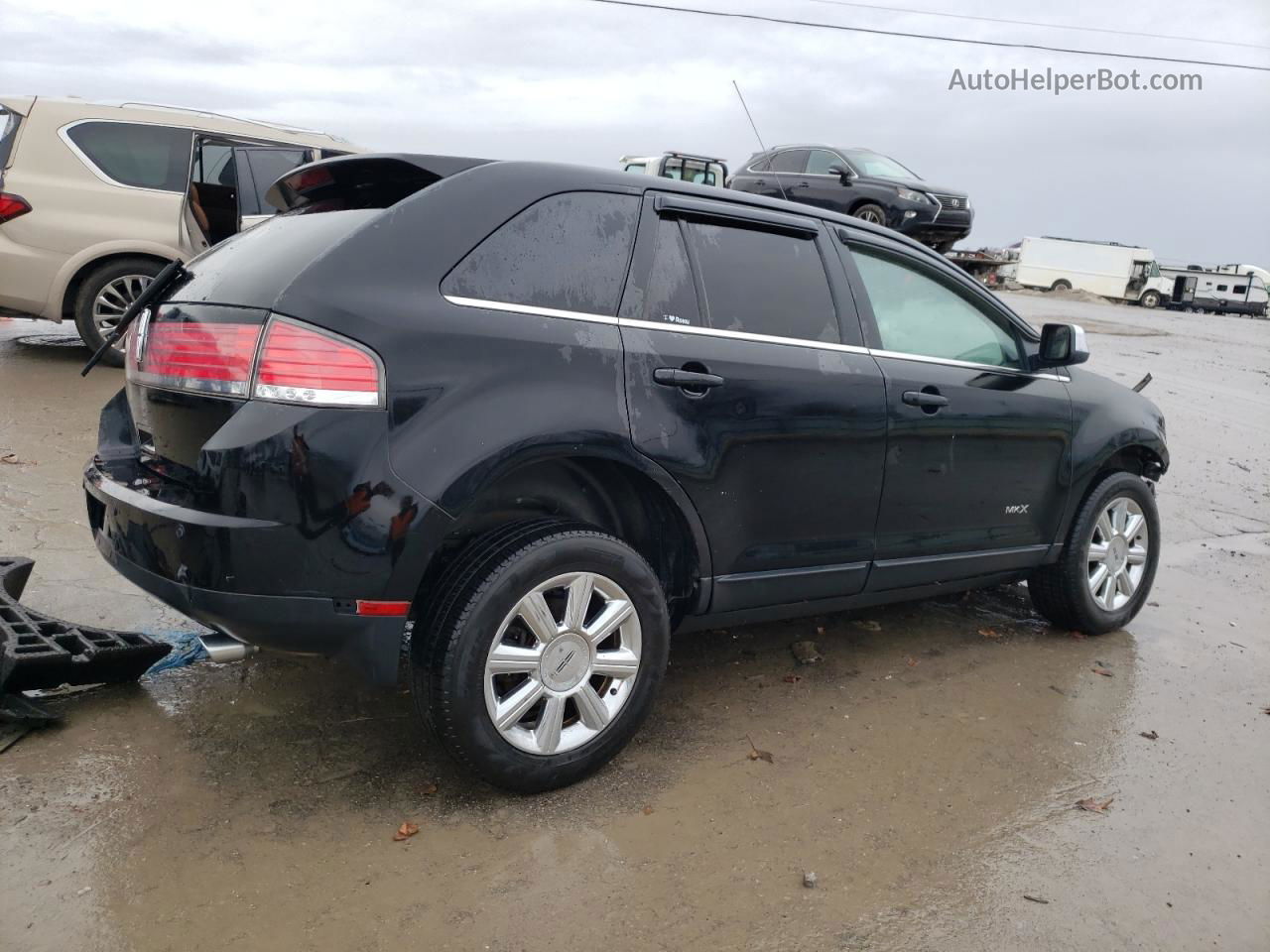 2007 Lincoln Mkx  Black vin: 2LMDU68CX7BJ16760