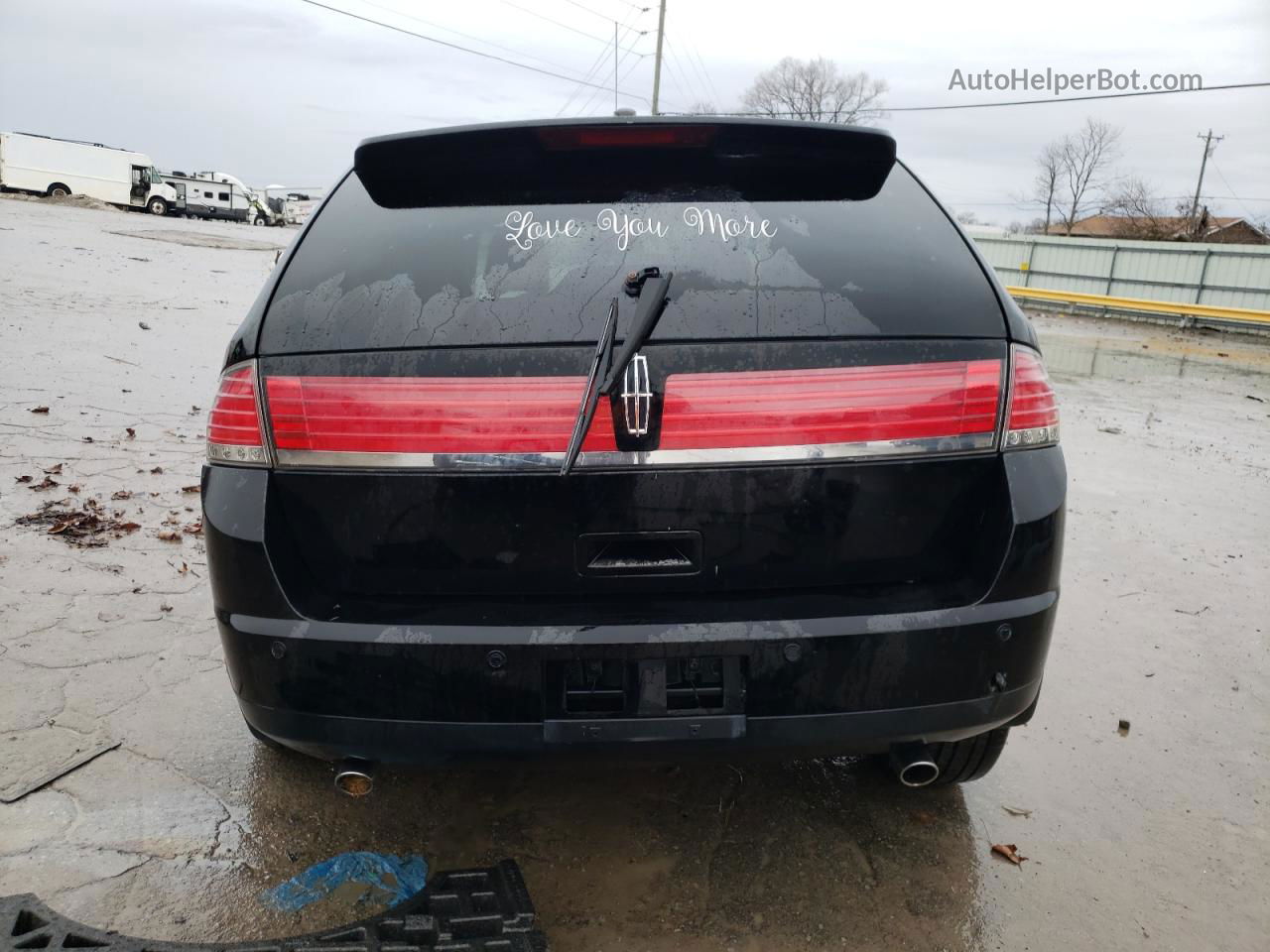 2007 Lincoln Mkx  Black vin: 2LMDU68CX7BJ16760