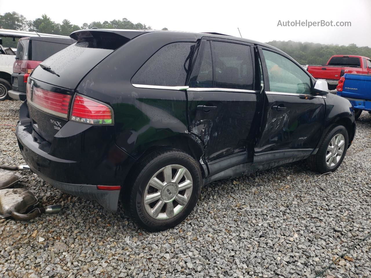 2007 Lincoln Mkx  Black vin: 2LMDU88C07BJ02586