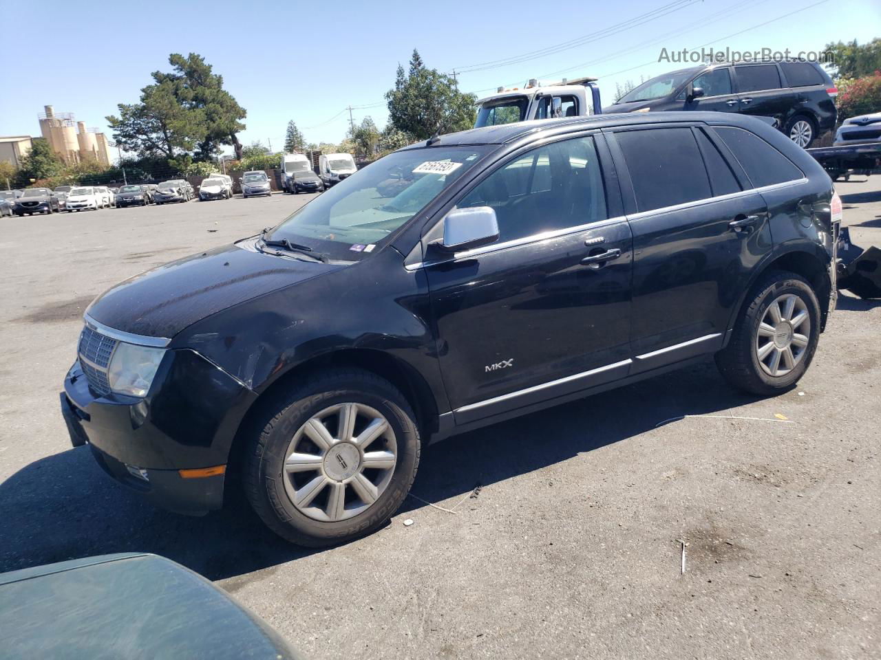 2007 Lincoln Mkx  Черный vin: 2LMDU88C07BJ05908