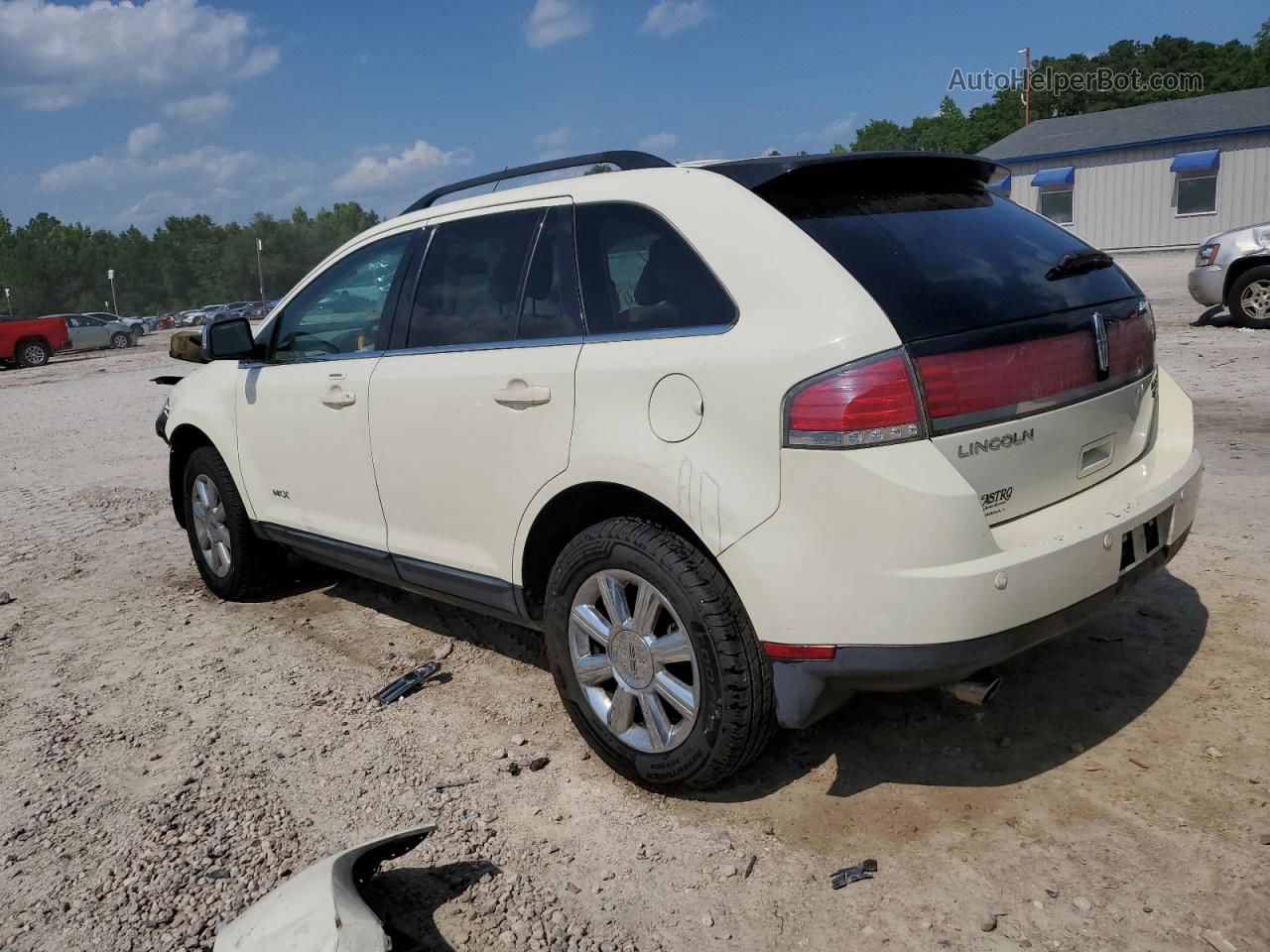 2007 Lincoln Mkx  Cream vin: 2LMDU88C07BJ20019