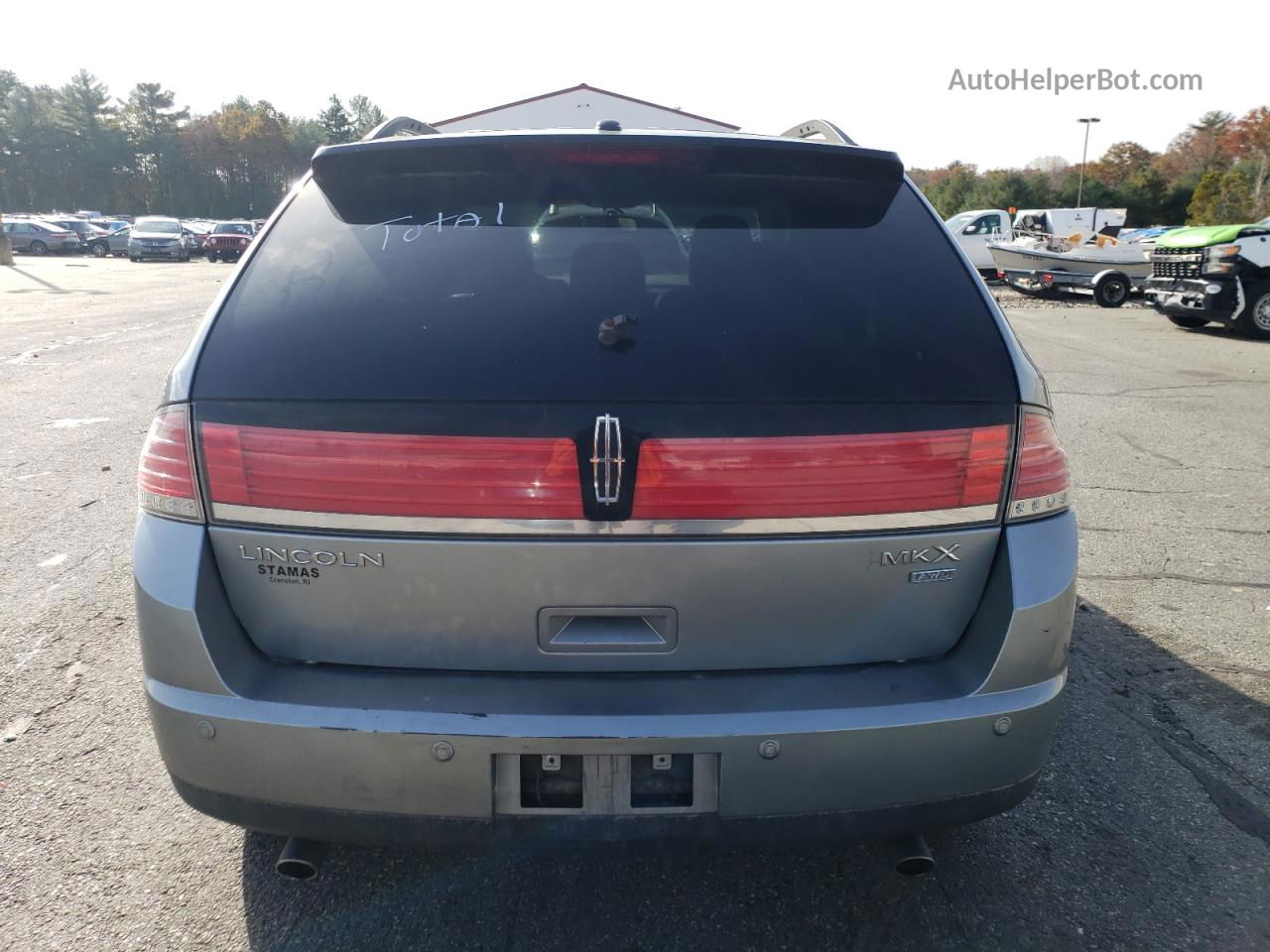 2007 Lincoln Mkx  Silver vin: 2LMDU88C07BJ24426