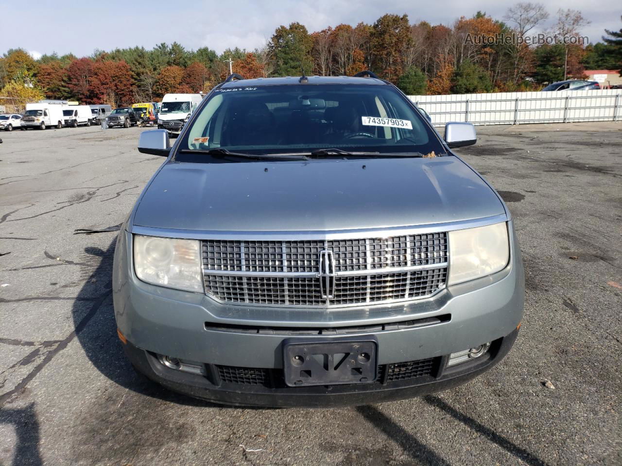 2007 Lincoln Mkx  Silver vin: 2LMDU88C07BJ24426