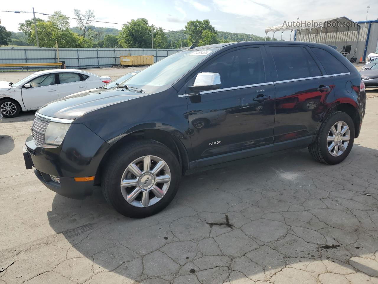 2007 Lincoln Mkx  Black vin: 2LMDU88C17BJ15198