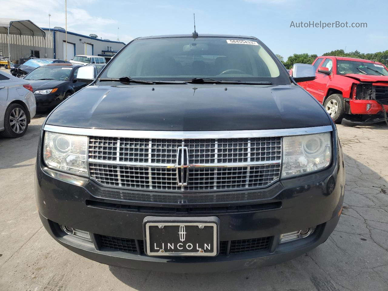 2007 Lincoln Mkx  Black vin: 2LMDU88C17BJ15198