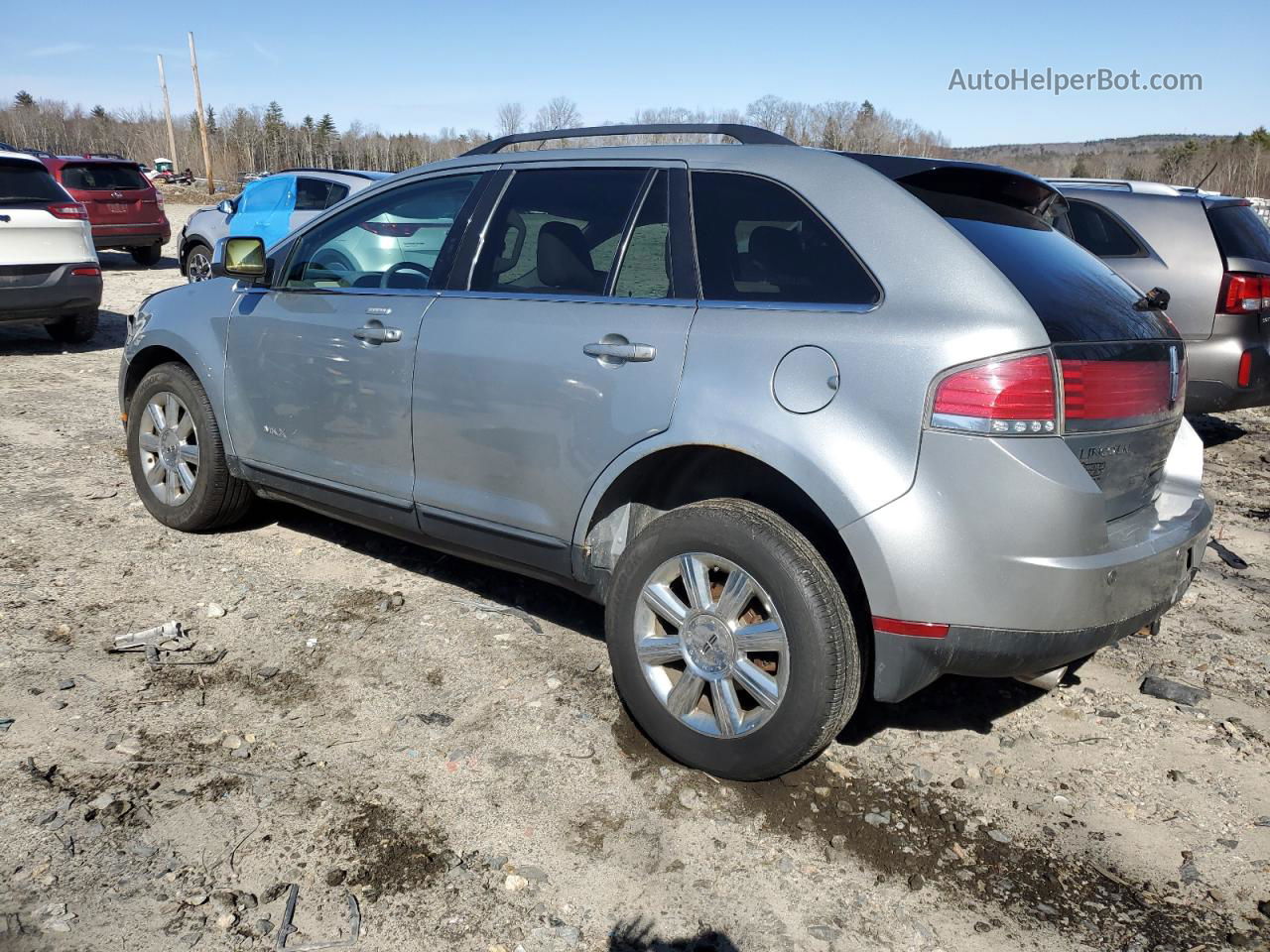 2007 Lincoln Mkx  Silver vin: 2LMDU88C17BJ20935