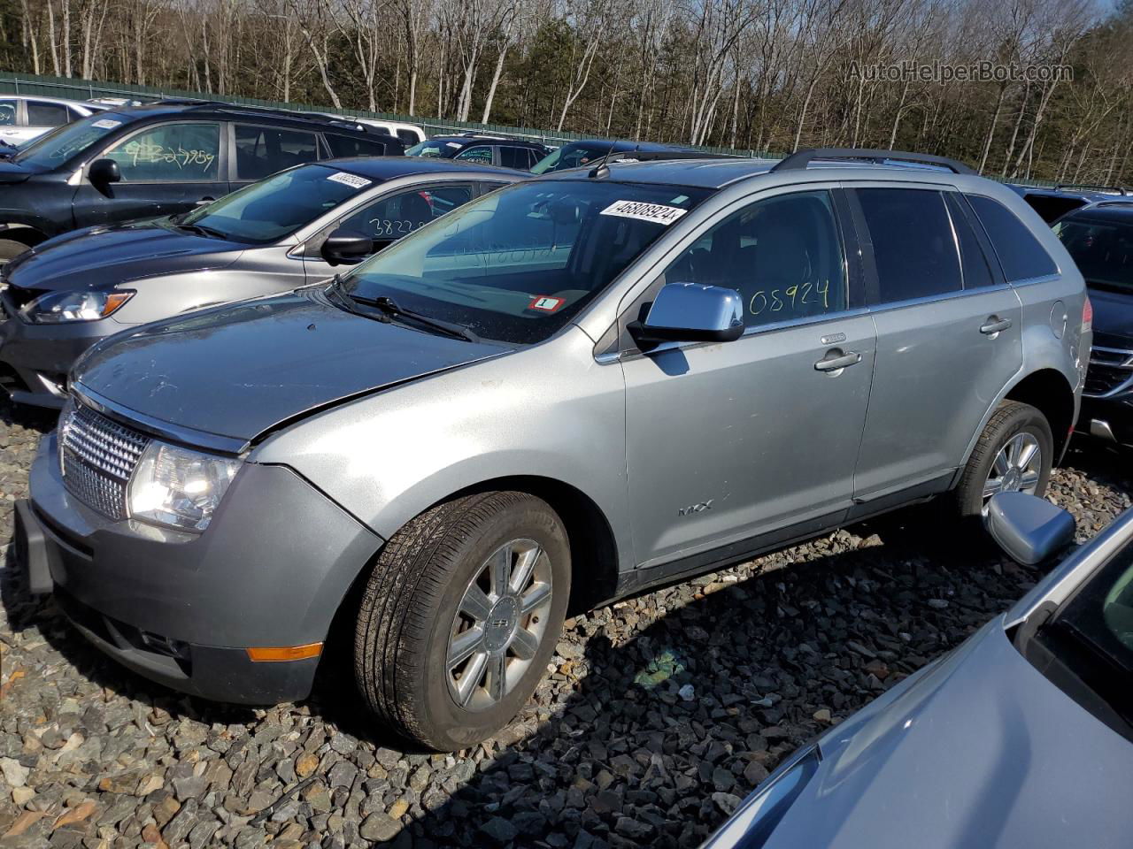 2007 Lincoln Mkx  Silver vin: 2LMDU88C17BJ20935