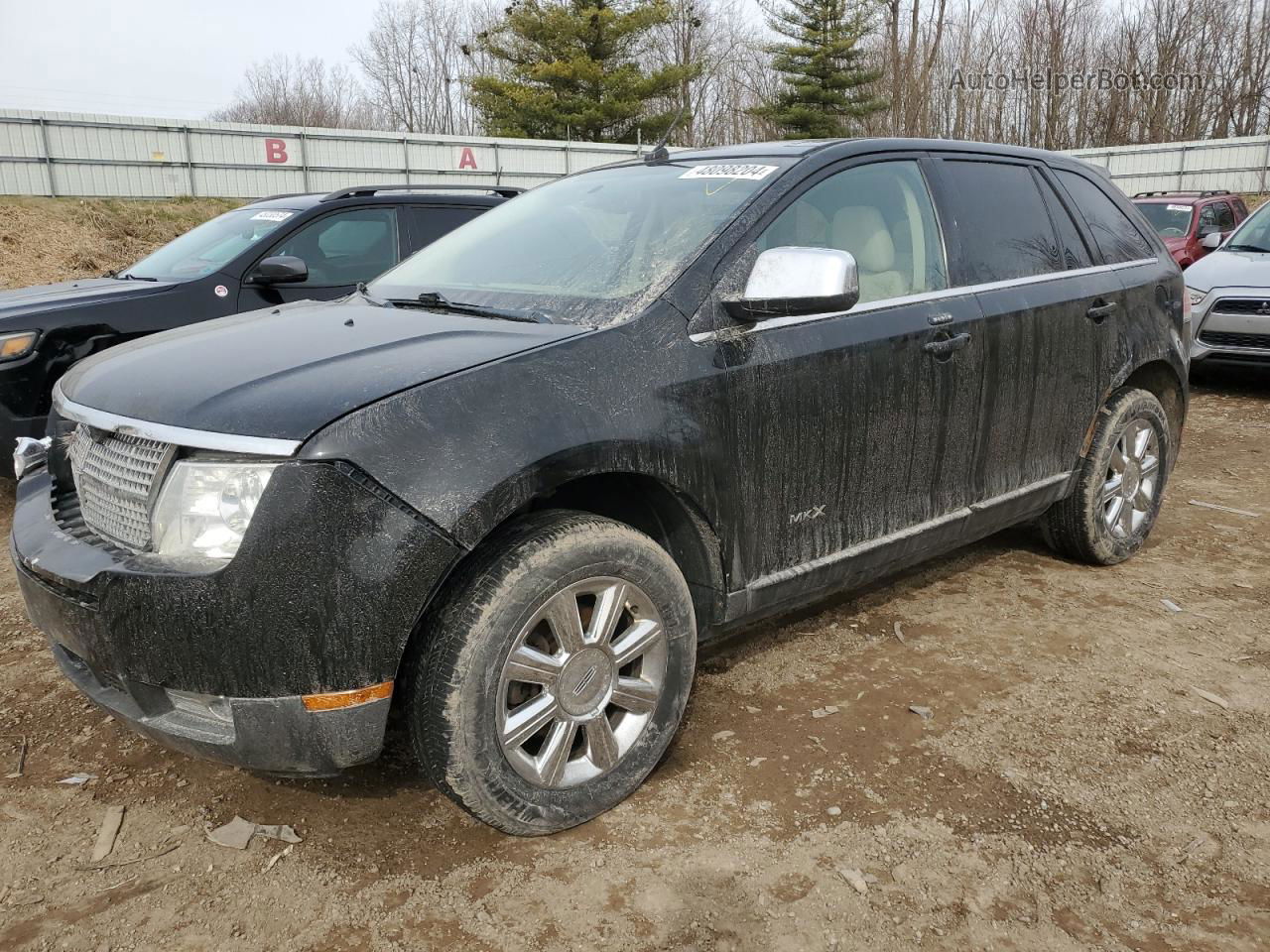 2007 Lincoln Mkx  Black vin: 2LMDU88C17BJ26492