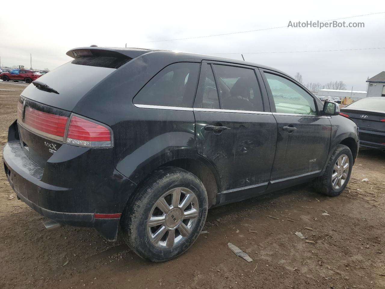 2007 Lincoln Mkx  Black vin: 2LMDU88C17BJ26492