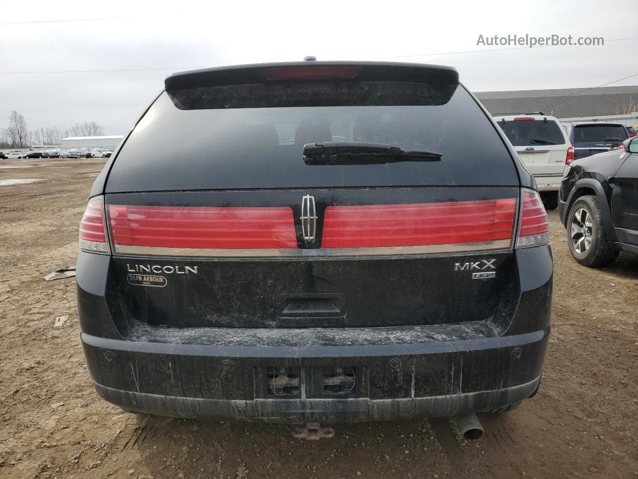 2007 Lincoln Mkx  Black vin: 2LMDU88C17BJ26492