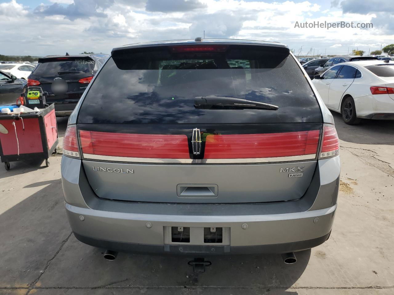 2007 Lincoln Mkx  Silver vin: 2LMDU88C17BJ31322