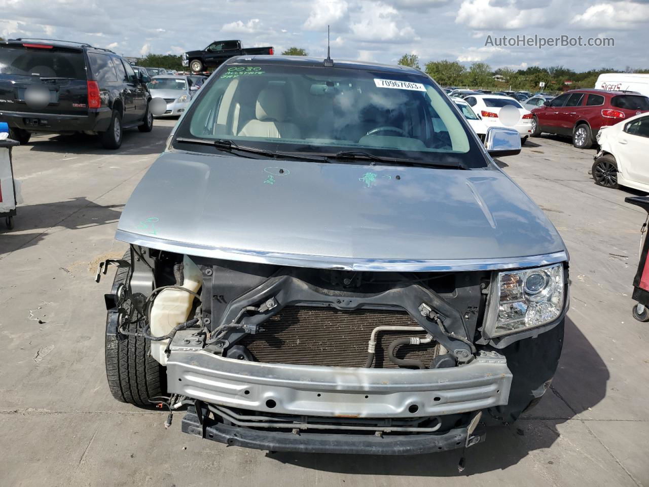 2007 Lincoln Mkx  Silver vin: 2LMDU88C17BJ31322