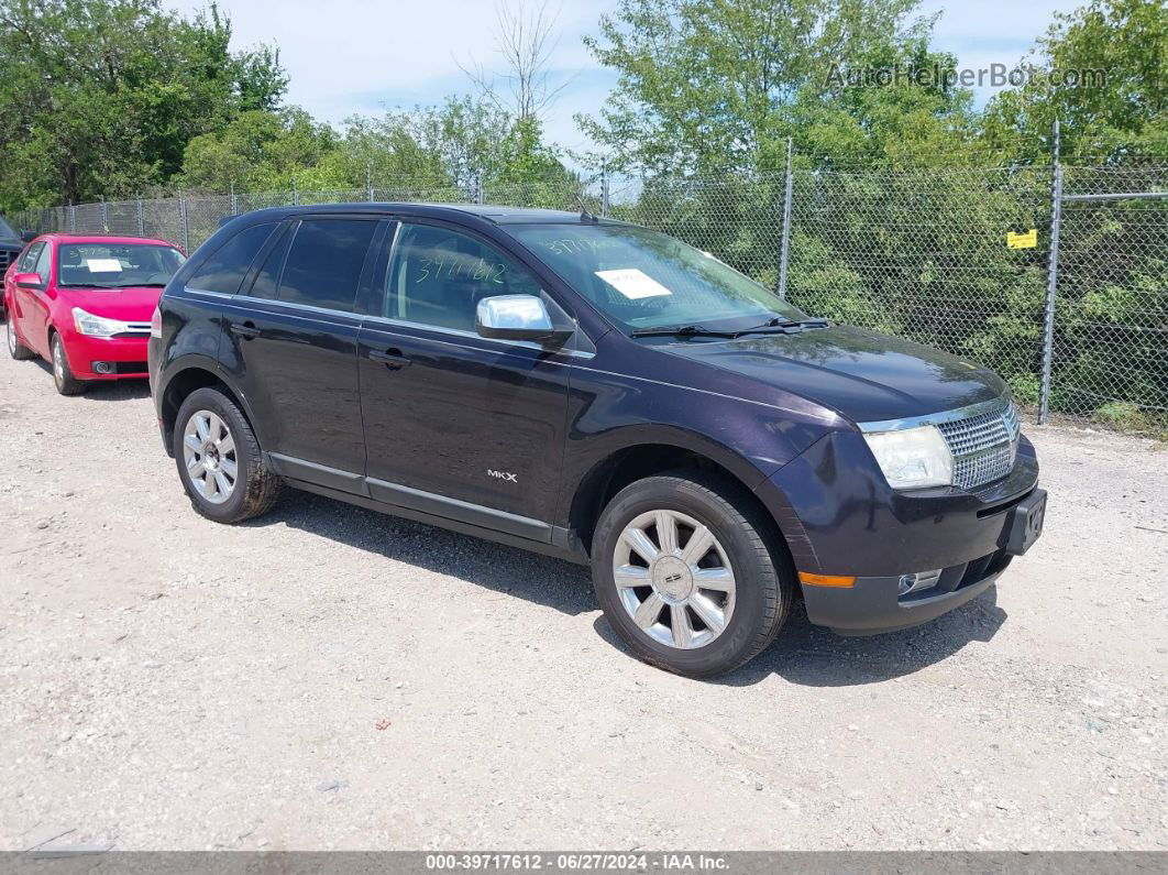 2007 Lincoln Mkx   Purple vin: 2LMDU88C17bJ34107