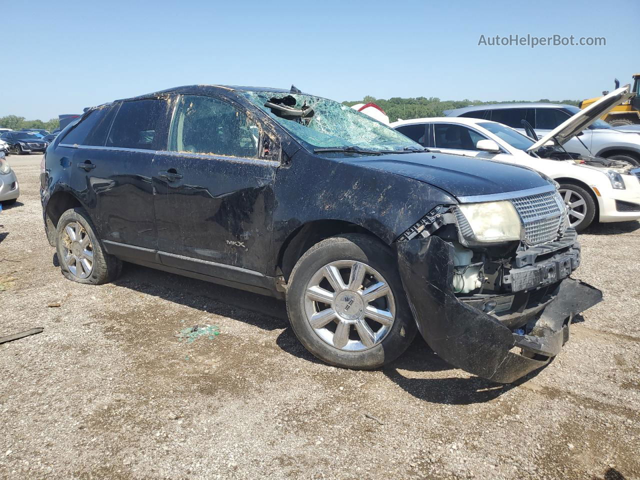 2007 Lincoln Mkx  Black vin: 2LMDU88C27BJ06106