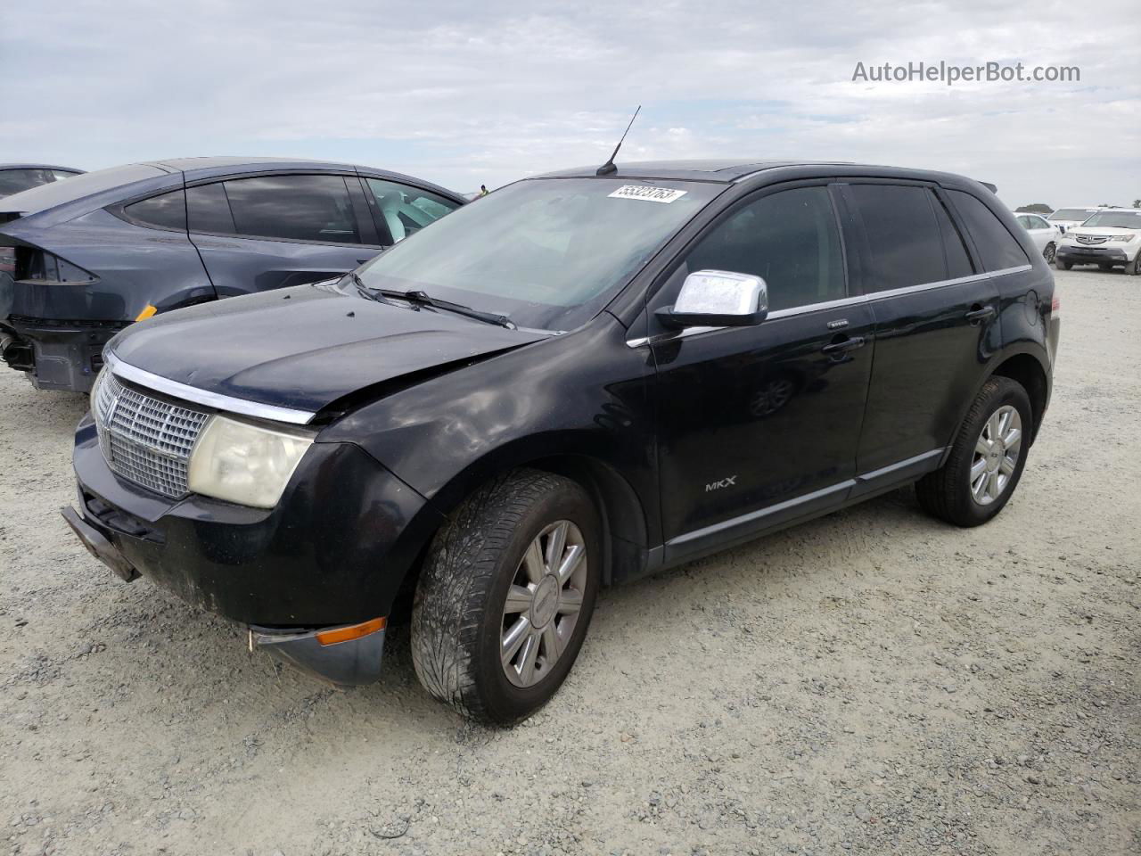 2007 Lincoln Mkx  Черный vin: 2LMDU88C27BJ08177