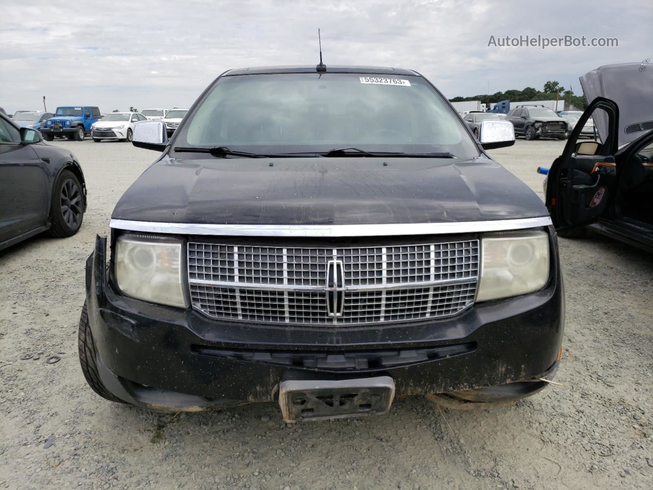 2007 Lincoln Mkx  Черный vin: 2LMDU88C27BJ08177