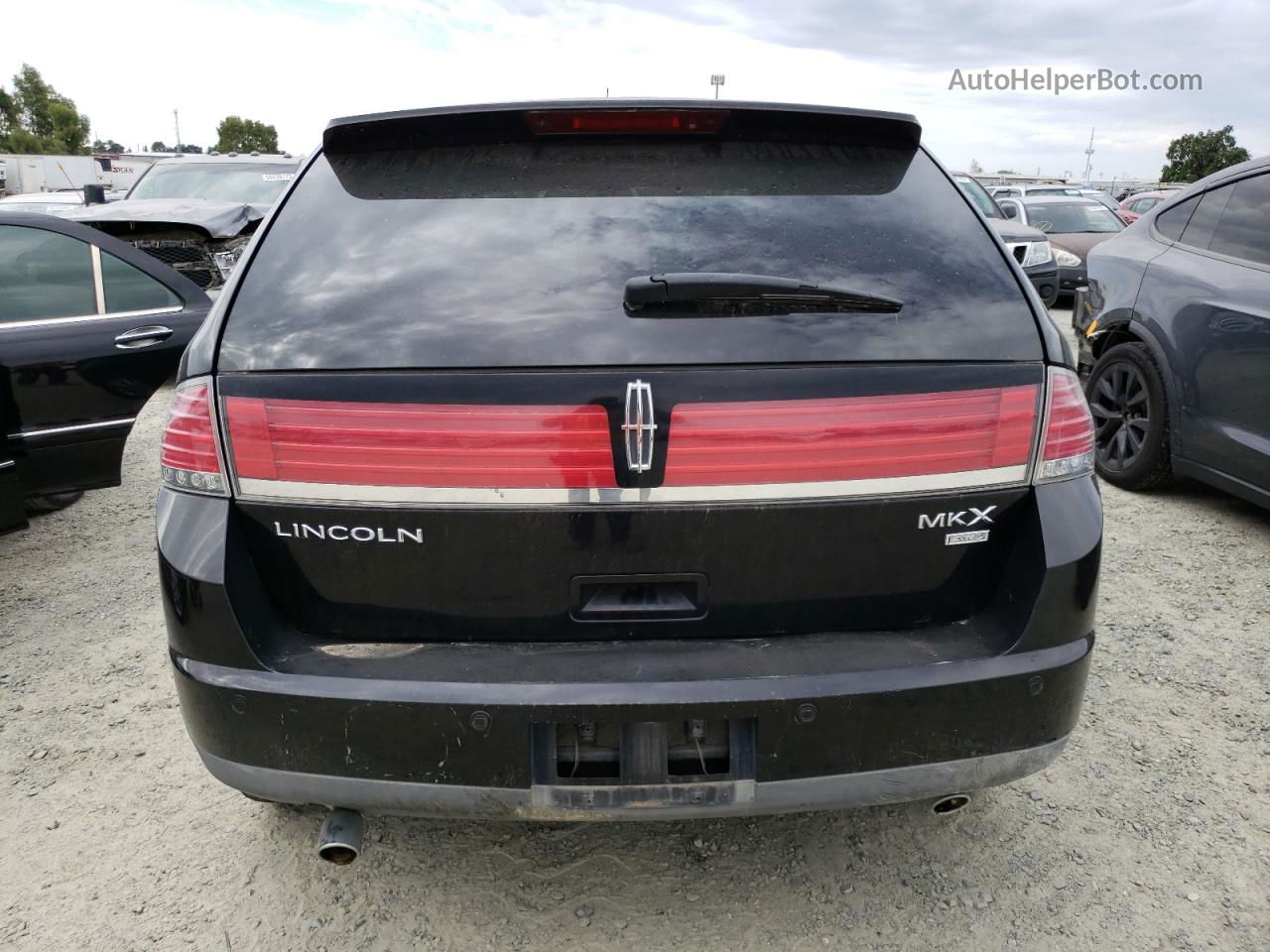 2007 Lincoln Mkx  Черный vin: 2LMDU88C27BJ08177