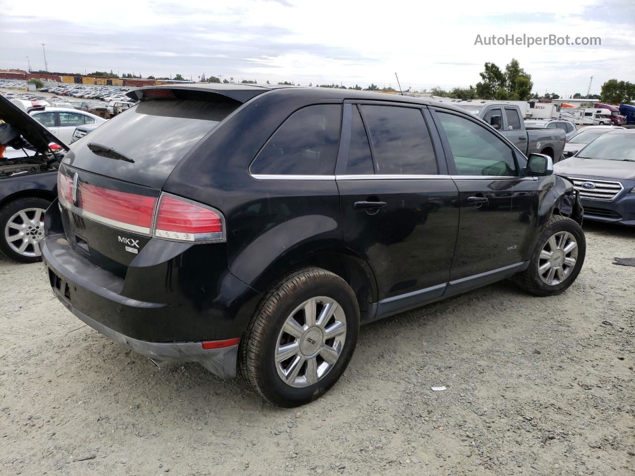 2007 Lincoln Mkx  Черный vin: 2LMDU88C27BJ08177