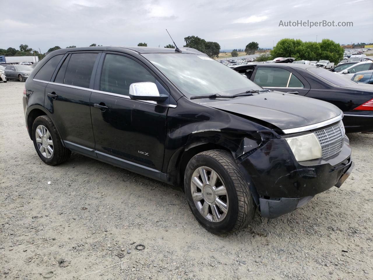 2007 Lincoln Mkx  Черный vin: 2LMDU88C27BJ08177