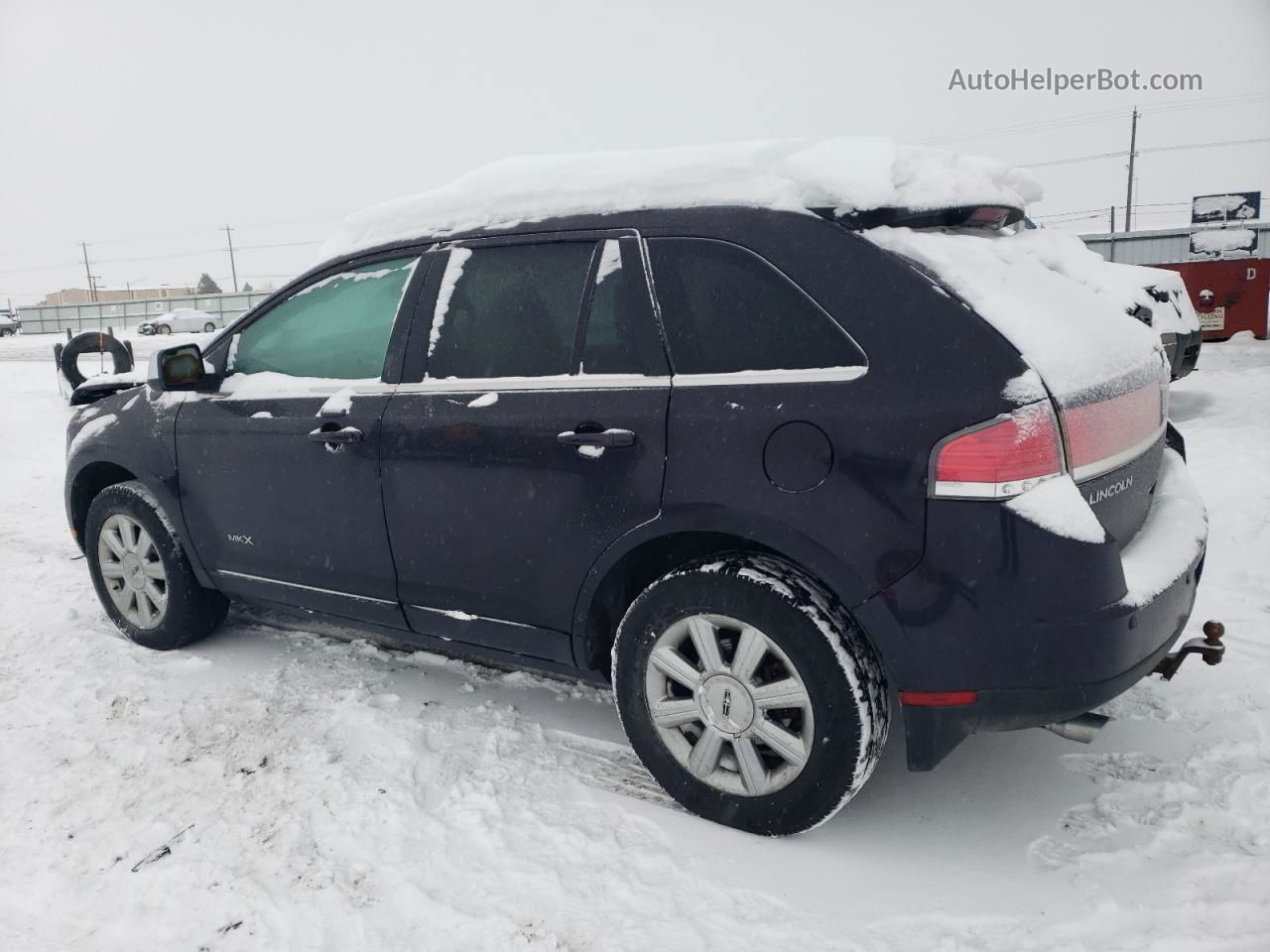 2007 Lincoln Mkx  Черный vin: 2LMDU88C27BJ10799