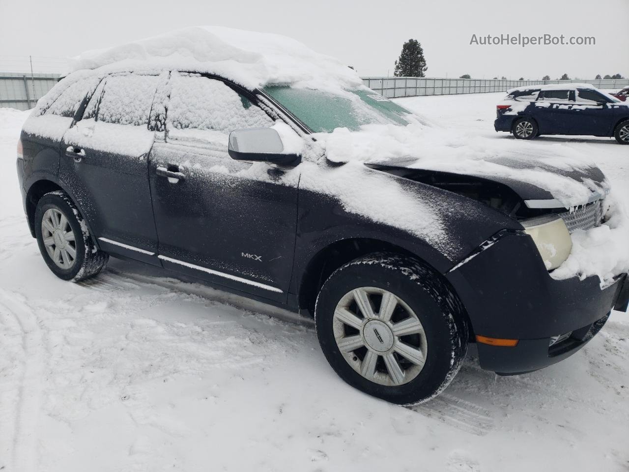 2007 Lincoln Mkx  Черный vin: 2LMDU88C27BJ10799