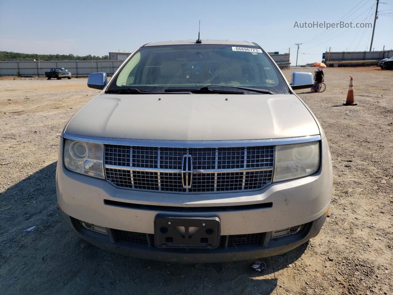 2007 Lincoln Mkx  Серый vin: 2LMDU88C27BJ19728