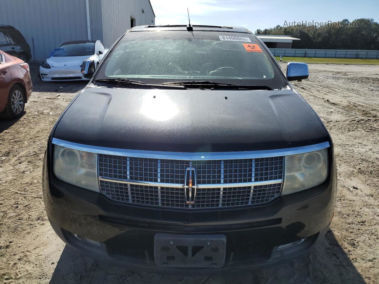 2007 Lincoln Mkx  Black vin: 2LMDU88C27BJ28087