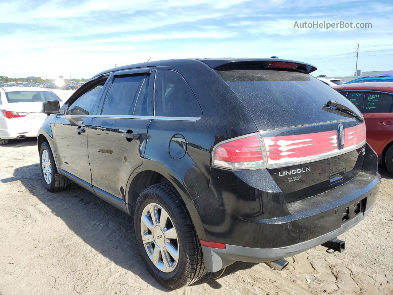 2007 Lincoln Mkx  Black vin: 2LMDU88C27BJ28087