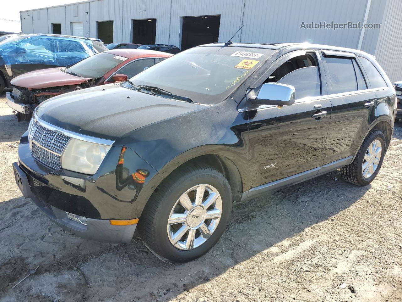 2007 Lincoln Mkx  Black vin: 2LMDU88C27BJ28087