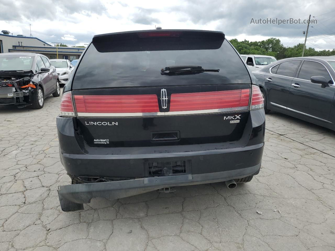 2007 Lincoln Mkx  Черный vin: 2LMDU88C27BJ40028