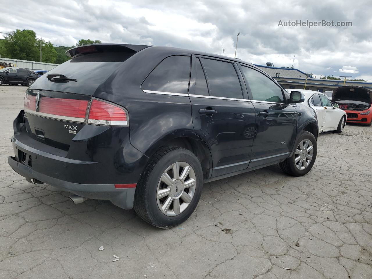 2007 Lincoln Mkx  Черный vin: 2LMDU88C27BJ40028