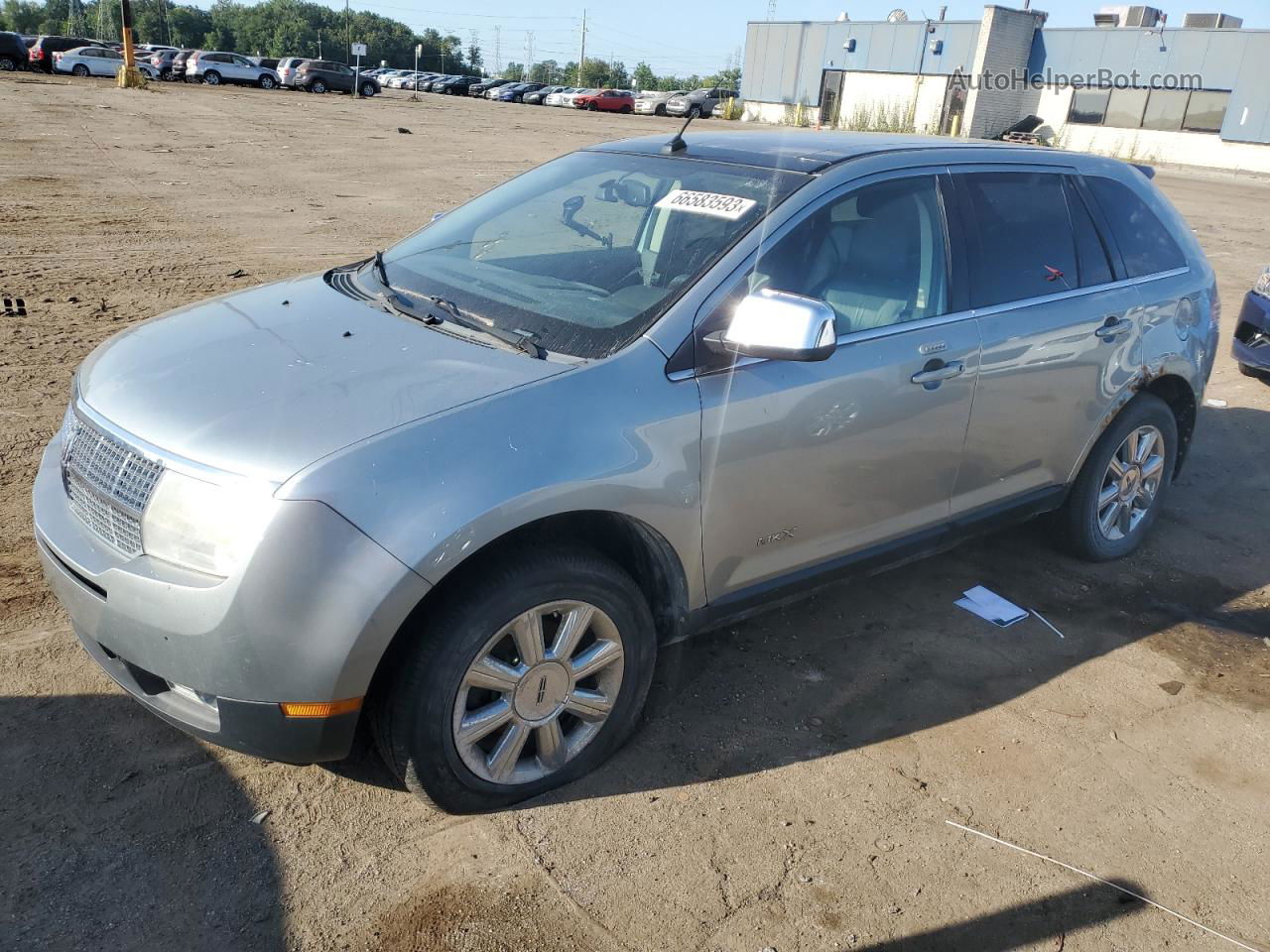 2007 Lincoln Mkx  Silver vin: 2LMDU88C37BJ09239